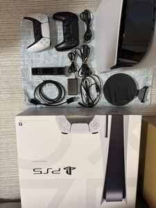 PS5 本体CFI-1000A01ワイヤレスコントローラー2個と充電器