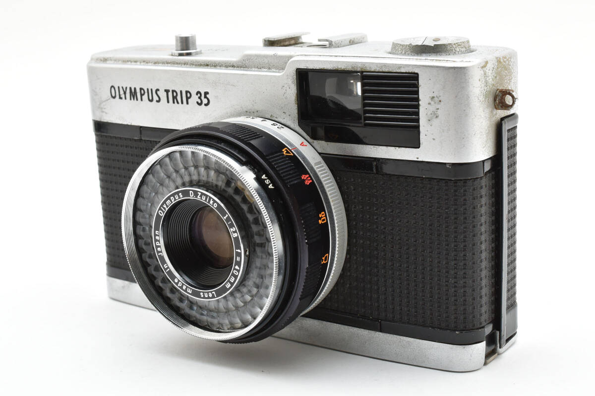 整備済 完動 OLYMPUS TRIP 35 トリップ AE 赤ベロ OK 2025年最新】Yahoo!オークション -olympus trip35の中古品・新品