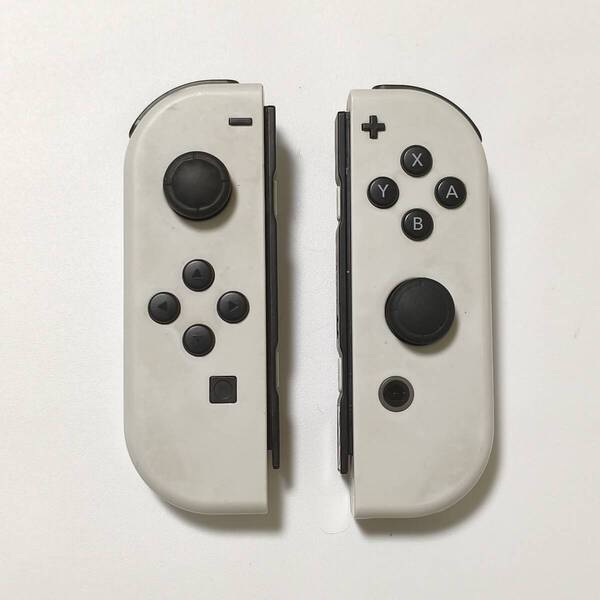 送料無料 動作確認済み Nintendo Switch ニンテンドー スイッチ Joy-Con ジョイコン 純正 ホワイト L R セット 中古