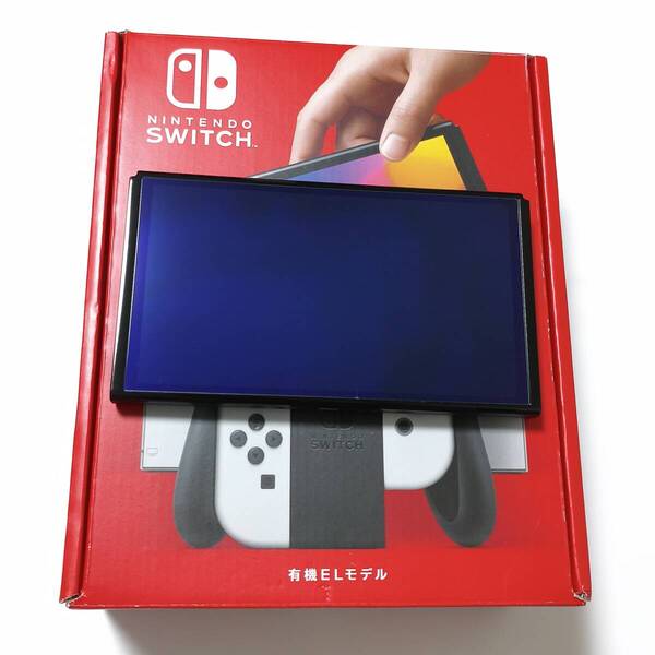 送料無料 動作確認済み Nintendo Switch 有機ELモデル ホワイト 本体のみ HEG-001 中古