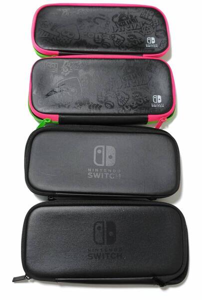 送料無料 任天堂 Nintendo Switch ニンテンドー スイッチ 純正 キャリングケース 4個セット 中古