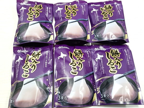 今岡製菓 餅入り しるこ 3食入り 120g ×6袋