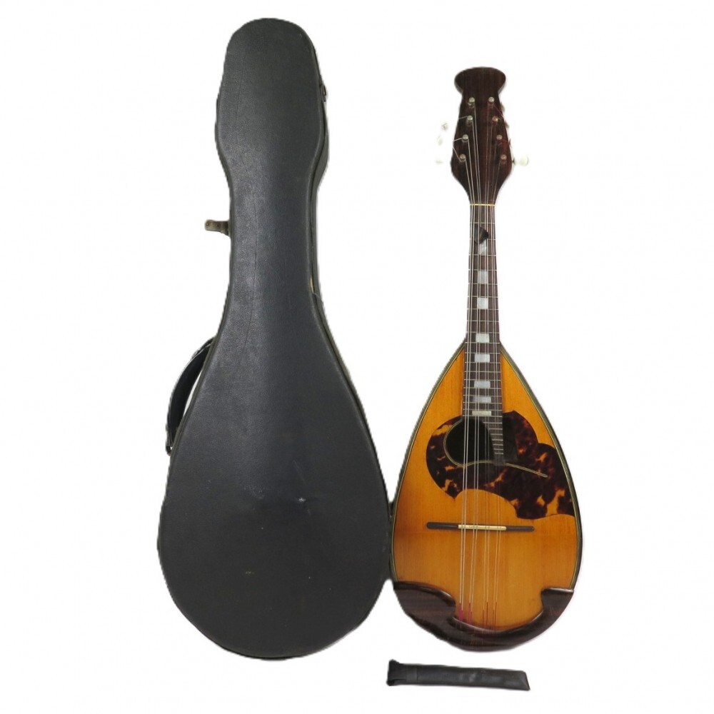 【激レア】希少 大野政廣 大野 マンドリン 1996年製 ハードケース付 弦楽器 希少 大野政廣 大野 マンドリン 1996年製 ハードケース付き