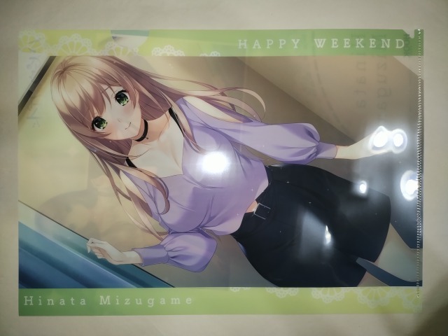 ハッピーウィークエンド　花咲小春　B6アクリルオーナメント綾瀬はづき　直筆サイン ハッピーウィークエンド 花咲小春 B6アクリルオーナメント綾瀬