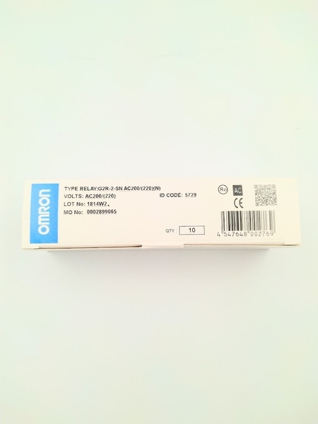 正規代理店購入 G2R-2-SN AC200V オムロン ミニパワーリレー10個