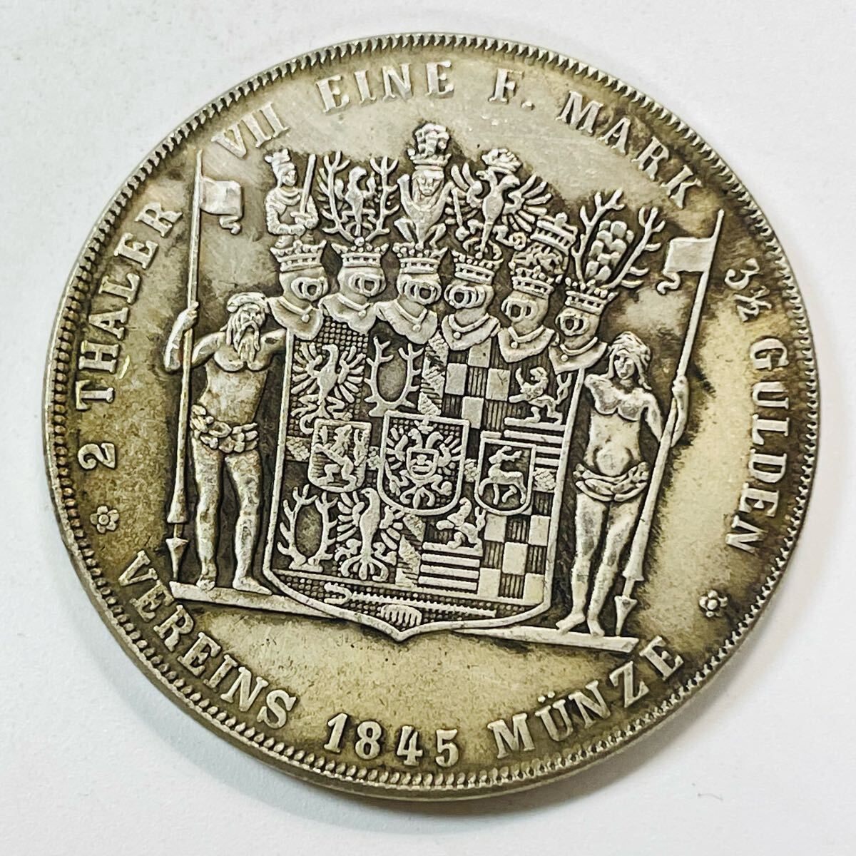 １８４５年東インド会社１セント硬貨 東インド会社 1セント銅貨 1845年 クイーンヴィクトリア 希少