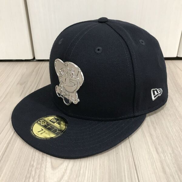 NEW ERA NEWERA Doraemon CAP HAT SILVER 59FIFTY 50th 7 5/8 50周年 50 ニューエラ ドラえもん キャップ 帽子 ハット シルバー コラボ