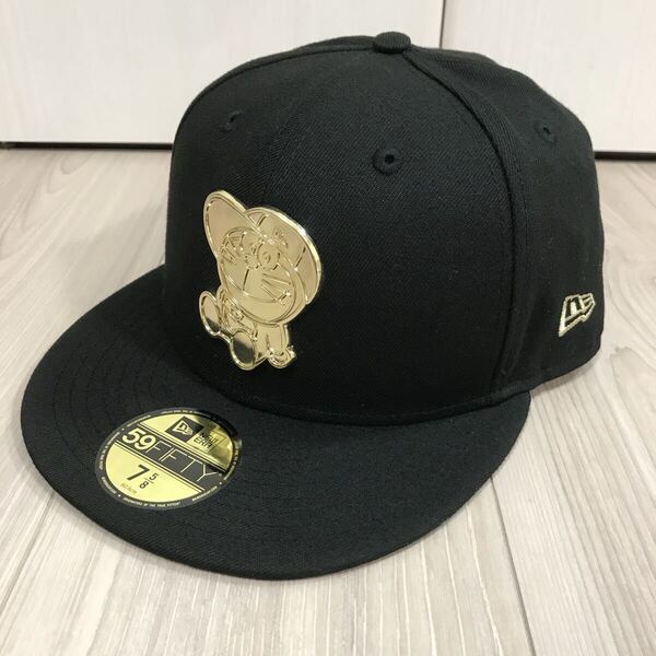NEW ERA NEWERA Doraemon CAP HAT GOLD 59FIFTY 50th 7 5/8 50周年 50 ニューエラ ドラえもん キャップ 帽子 ハット ゴールド コラボ 金