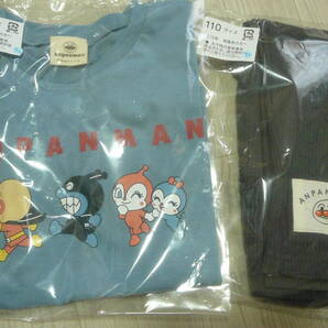 ●アンパンマン半袖Tシャツ+ズボン(110cm)