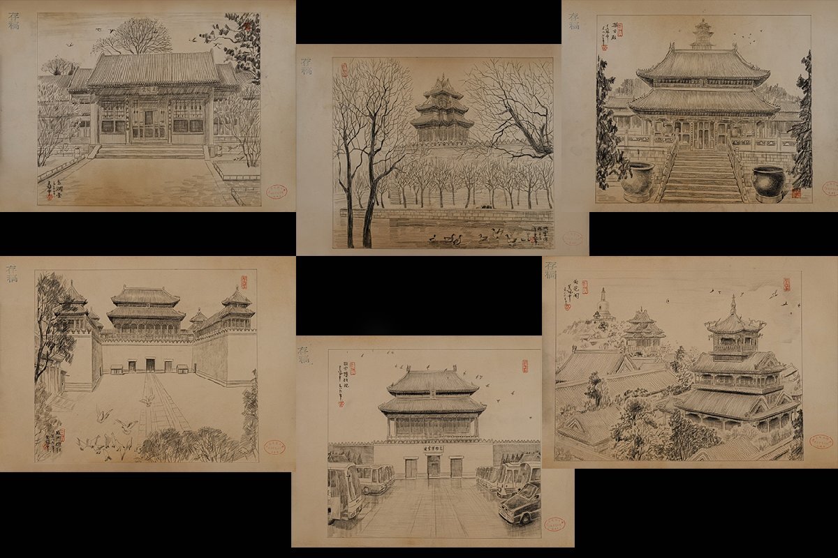 中国現代書画家 呉雅君氏作品『荷塘清趣』図 肉筆真作保証 表装前 中国現代書画家 呉雅君氏作品『荷塘清趣』図 肉筆真作保証 表装