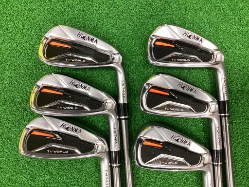  Honma Golf Honma Tour world железный комплект TW747P TOUR WORLD TW747P 6S Flex S б/у C разряд 