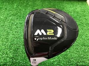 TaylorMade M two Fairway Wood (2017) M2(2017) 3W зеркальный ti Flex X б/у D разряд