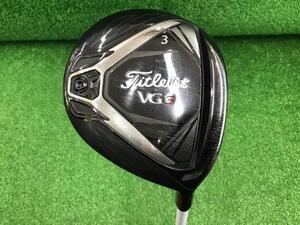 タイトリスト Titleist フェアウェイウッド VG3(2018) Titleist VG3(2018) 3W レディース フレックスL 中古 Cランク