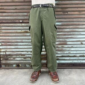 良品 Canadian Army カナダ軍 実物 カーゴパンツ トラウザーズ コンバット フィールドパンツ G.S. ミリタリー ヴィンテージ 90s M-65