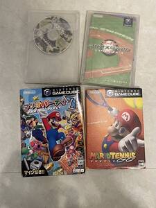 JY883 【1円から】 GAME CUBE ソフト ゲーム まとめ売り 4本セット ファミコンウォーズ マリオテニスGC マリオパーティ7 マリオスタジアム