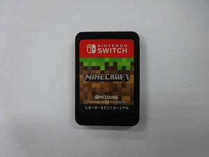 (M-421) マインクラフト ソフトのみ 起動確認済み MINECRAFT Nintendo Switch 任天堂 スイッチ ケースなし 中古