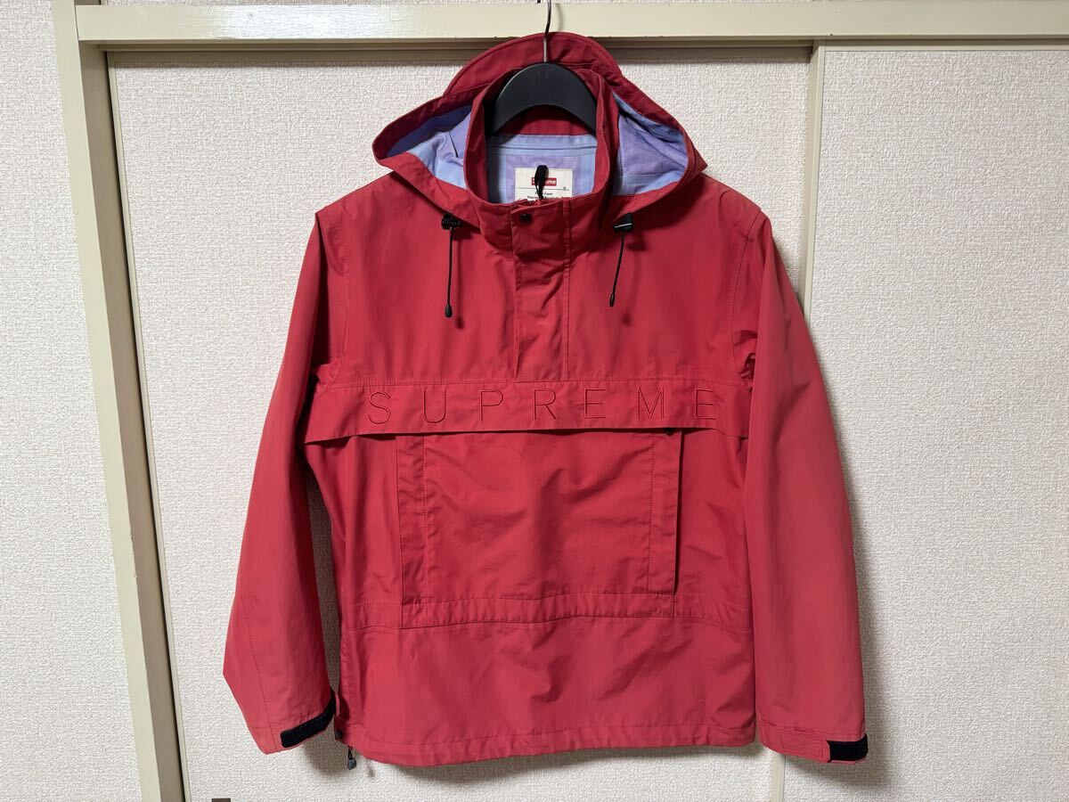 ひな 試着のみ未使用　シュプリーム アノラック ナイロンパーカーS ひな様専用 試着のみ未使用 シュプリーム アノラック ナイロン