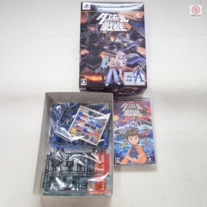 ※プラモ未開封 PSP プレイステーションポータブル ダンボール戦機 プラモデルAX-00同梱 レベルファイブ LEVEL5 箱説/特典付【20