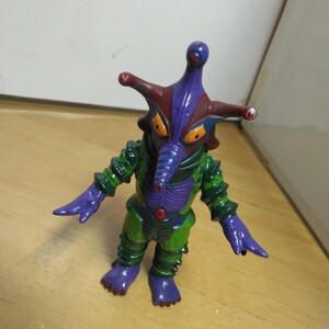 ◆ ミニ・ソフビ リペイント 地獄星人 ヒッポリト星人 高さ約11センチ 定型外260円 ウルトラマンAで登場 ◆
