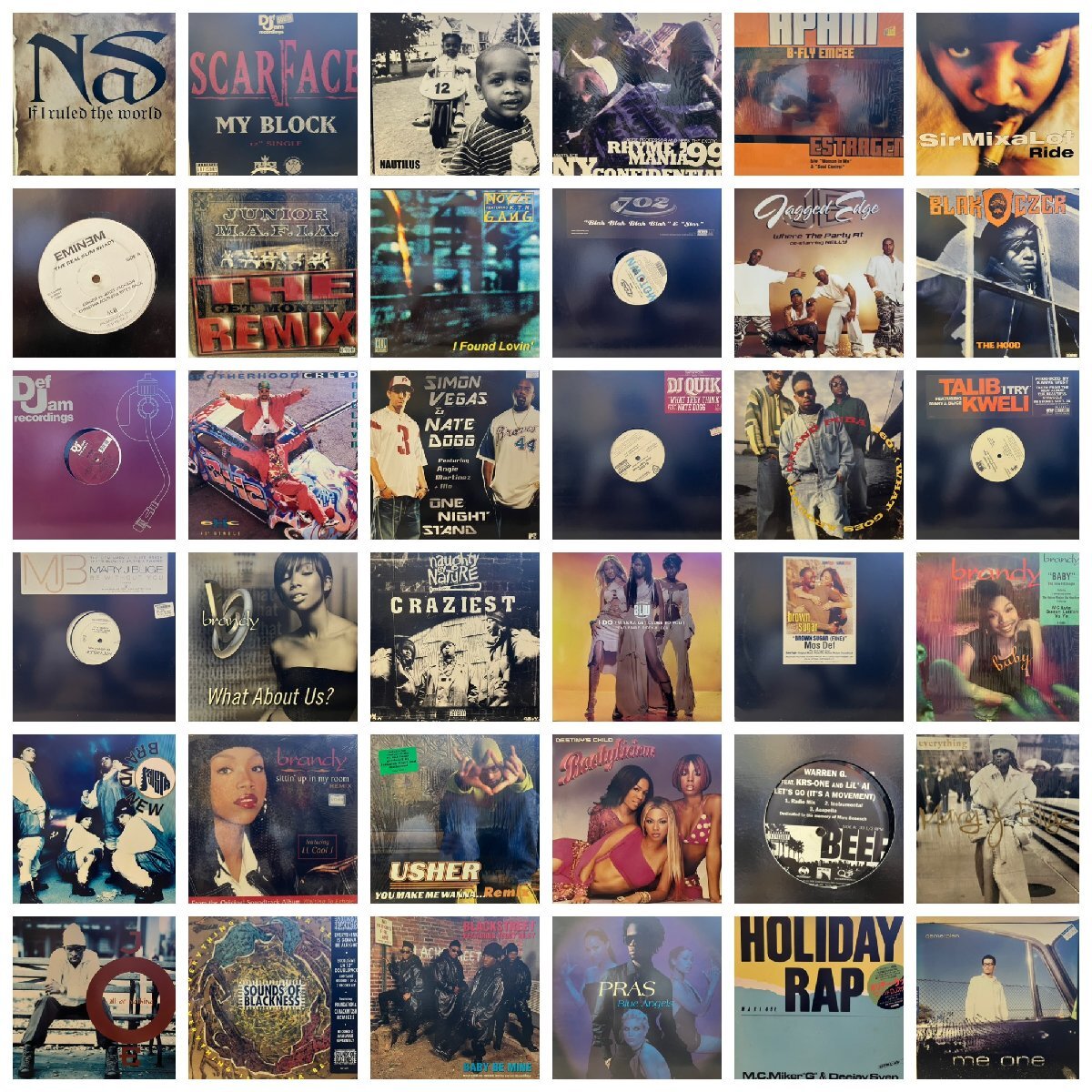 HIP HOP R&Bのみ レコード 100枚セット ラップ まとめ売り Yahoo!オークション -「hiphop レコード」(ラップ、ヒップホップ