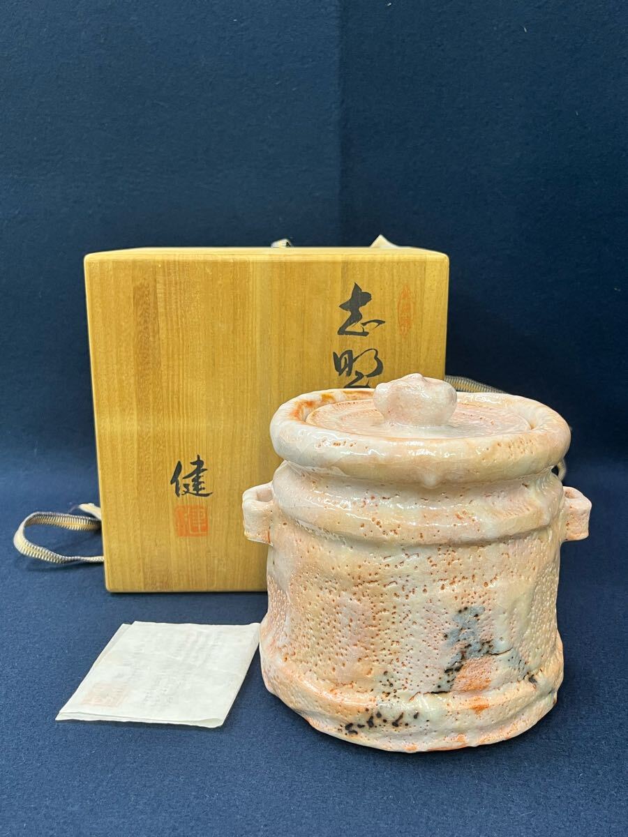 輝人作 ねずみ志野 水指 共箱 高さ17㎝ 東な6-0528② 2025年最新】Yahoo!オークション -志野水指の中古品・新品・未