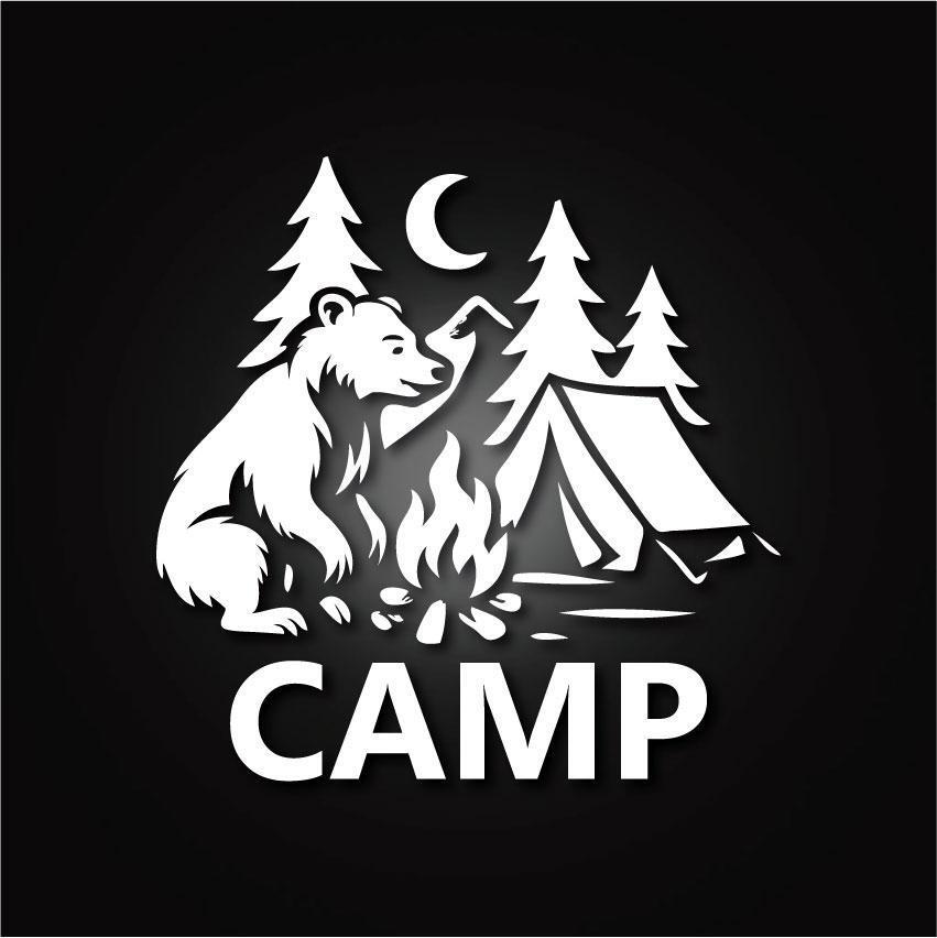 キャンプ　アウトドア　カッティングステッカ－　単品購入可　まとめ売り 9948dc3c5bcfe41b89117a31c01022