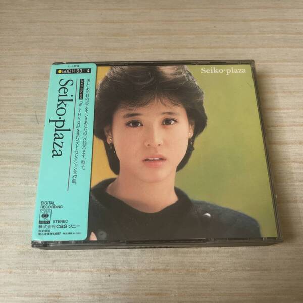 松田聖子 SEIKO PLAZA 2枚組CD ジャンク