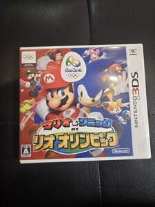 ★新品未使用★★送料無料★【3DS】 マリオ&ソニック AT リオオリンピック 3DSソフト ニンテンドー3DS
