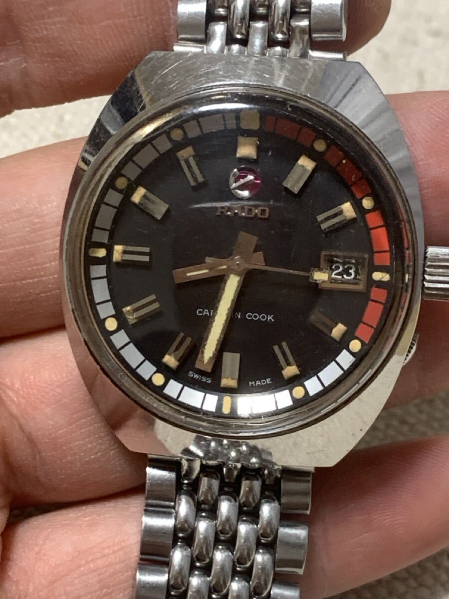稼動品　RADO ラドー　ストーン　コンビカラー　腕時計　ドレスウォッチ ダイヤスター オリジナル 60周年アニバーサリー エディションが