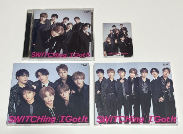 IMP. SWITCHing I Got It 初回限定盤A 初回限定盤B 通常盤 CD+Blu-ray #B596