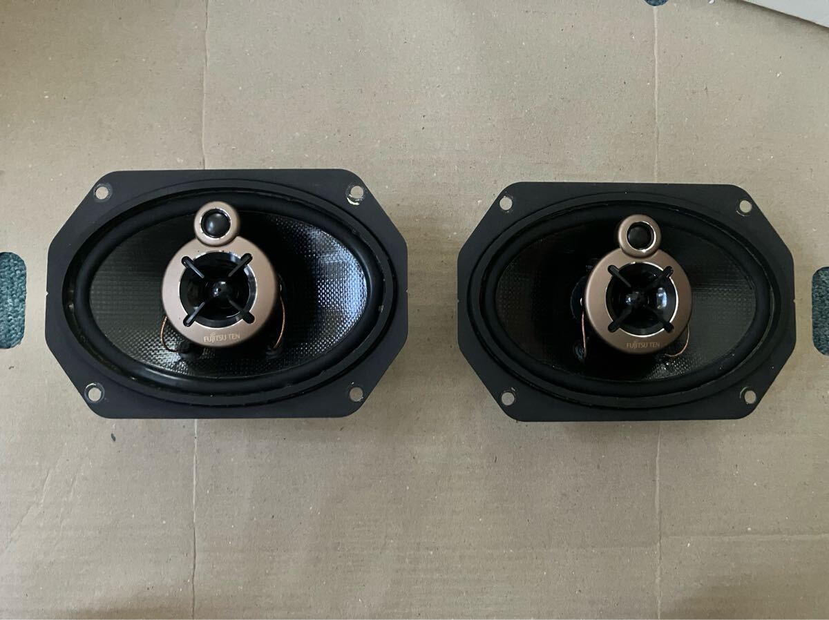 Fujitsu Ten  カーオーディオ当時物 スピーカーとセット Fujitsu Ten カーオーディオ当時物 スピーカーとセット - メルカリ