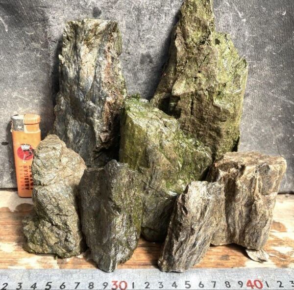 アクアリウム 渓谷石セット⑤★清流石 水槽レイアウト メダカ 熱帯魚