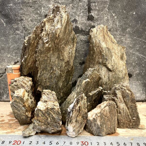 アクアリウム 渓谷石セット④★清流石 水槽レイアウト メダカ 熱帯魚