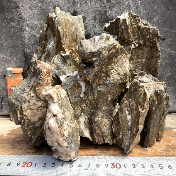 アクアリウム 渓谷石セット⑩★清流石 水槽レイアウト メダカ 熱帯魚