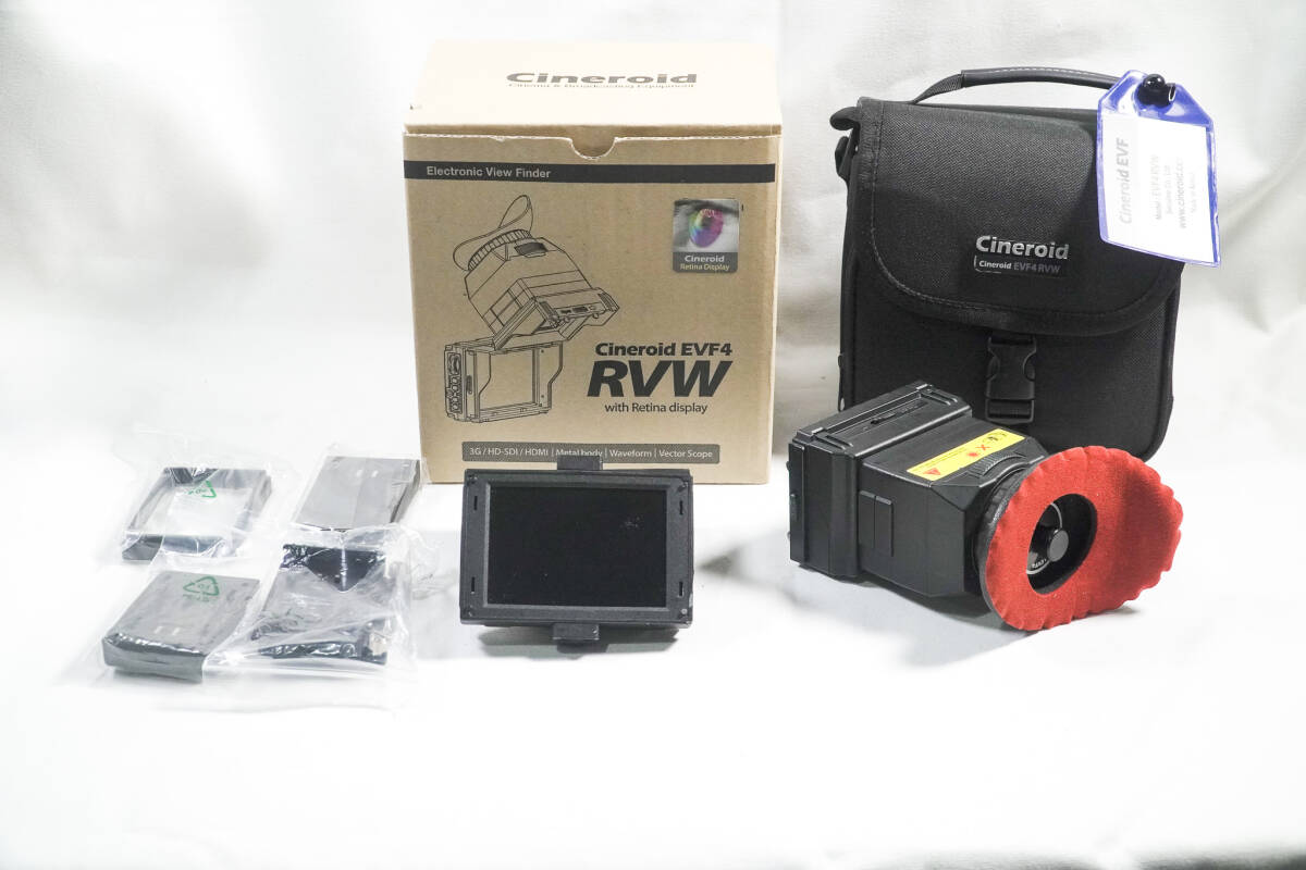 cineroid エレクトリックビューファインダー　RVW-evf4 Amazon | 【日本正規代理店品】Cineroid EVF4RVW 3.5インチ