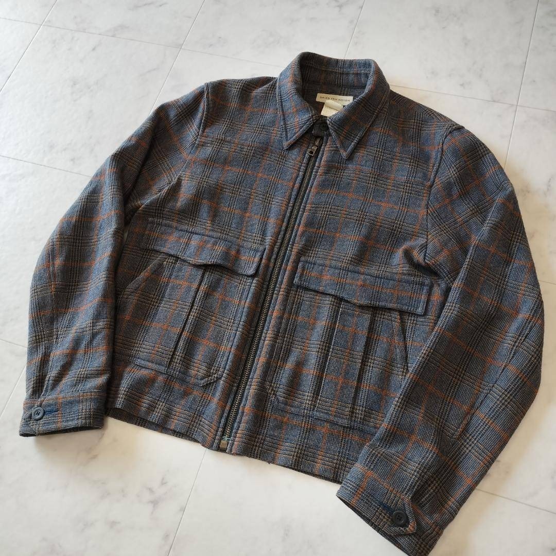 美品 90s - 00s vintage Christian Dior ファー ウール チェック