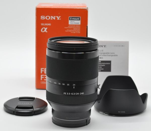 SONY ソニー　レンズ　FE3.5−6.3/24−240 SEL24240 FE 24-240mm F3.5-6.3 OSS | SEL24240 | Sony Asia Pacific