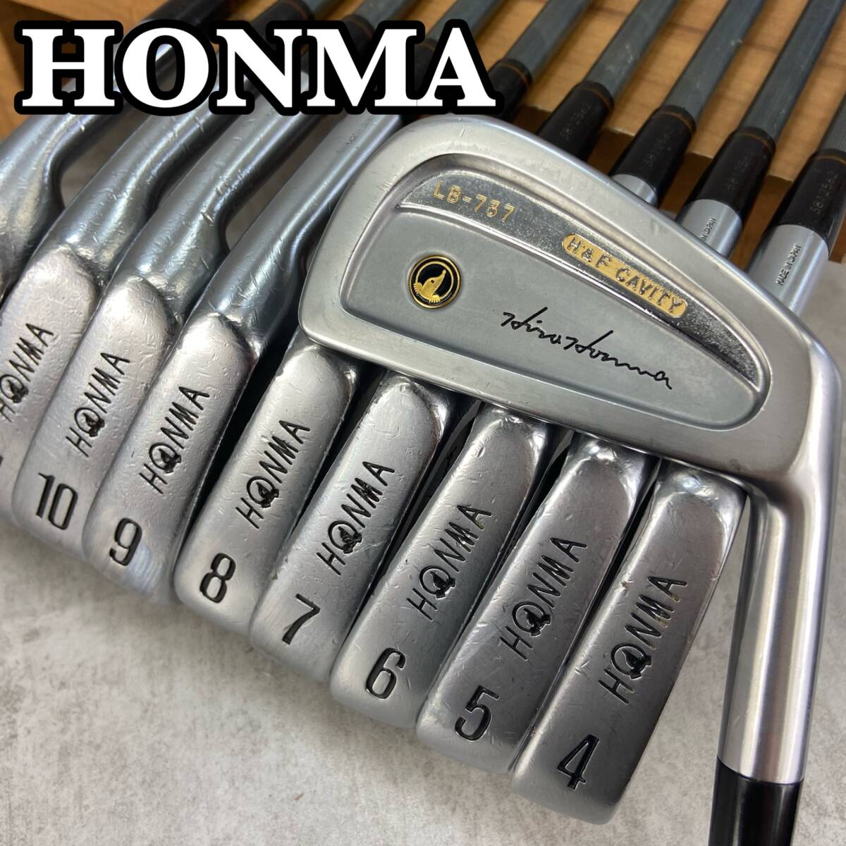  Honma LB737 3STAR мужской Golf железный комплект 10шт.@R правый выгода . для HONMA Star звезда 