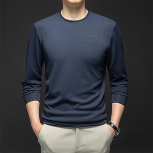 ☆ ネイビー ☆ M ☆ 長袖Tシャツ カジュアル メンズ Tシャツ 長袖 メンズ tシャツ 長袖tシャツ 長袖Tシャツ メンズTシャツ カットソー