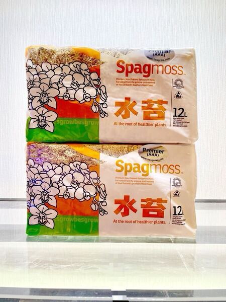 良質ニュージーランド産乾燥水苔AAAグレード150g×2個