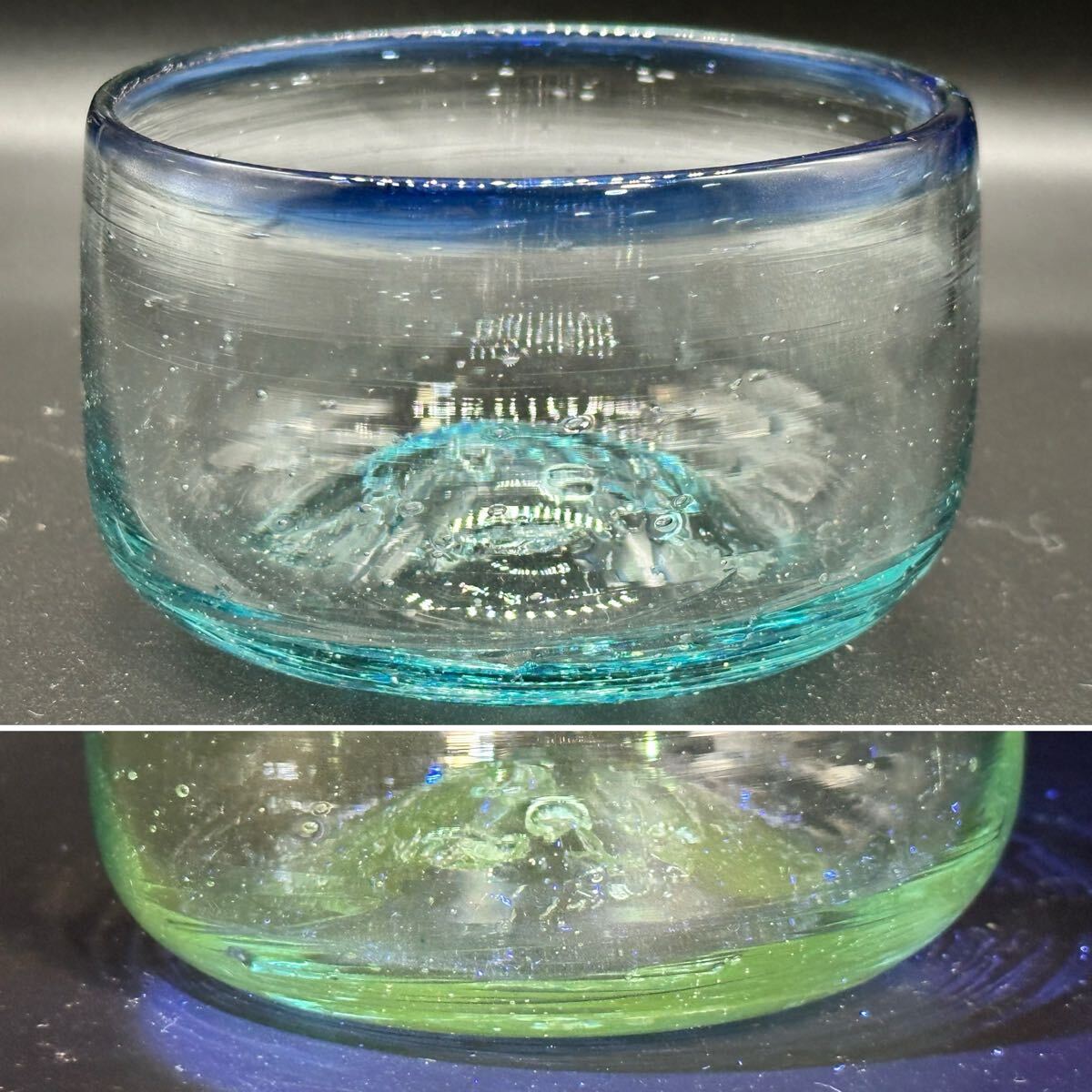 骨董 時代ガラス 手吹きガラス 氷裂 朝顔造り ウランガラス 花器 2025年最新】Yahoo!オークション -ウランガラス 大正の中古品