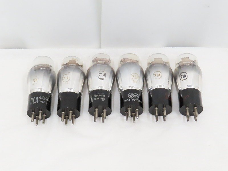★未使用★RCA 真空管チューブ管 マッチドペ3 MATCHEDPAIR 71A Yahoo!オークション -「71a 真空管」の落札相場・落札価格