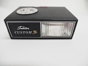 中古品 Toshiba CUSTON S ts-90 東芝ストロボフラッシュ