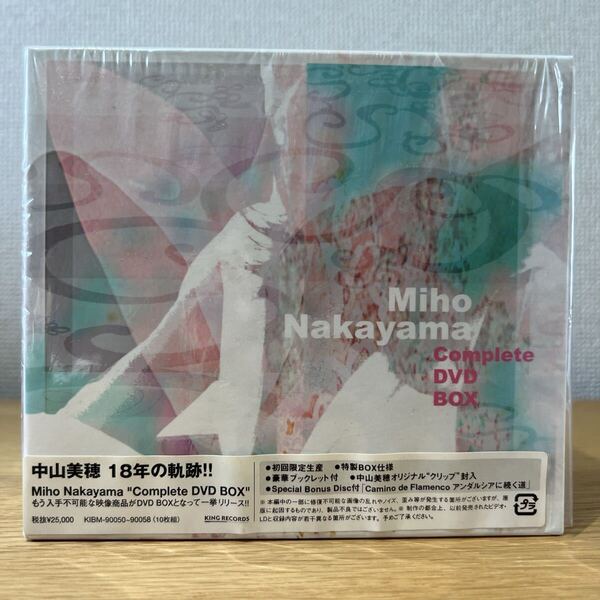★展示品★中山美穂★Miho Nakayama Complete DVD-BOX★初回限定生産・10枚組★