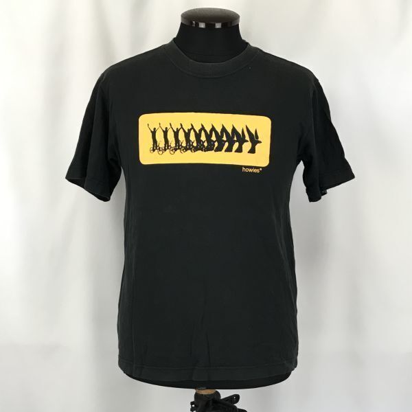 R.NEWBOLD×howies★半袖Tシャツ【Mens size -S/黒/black】Tops/Shirts◆BG963