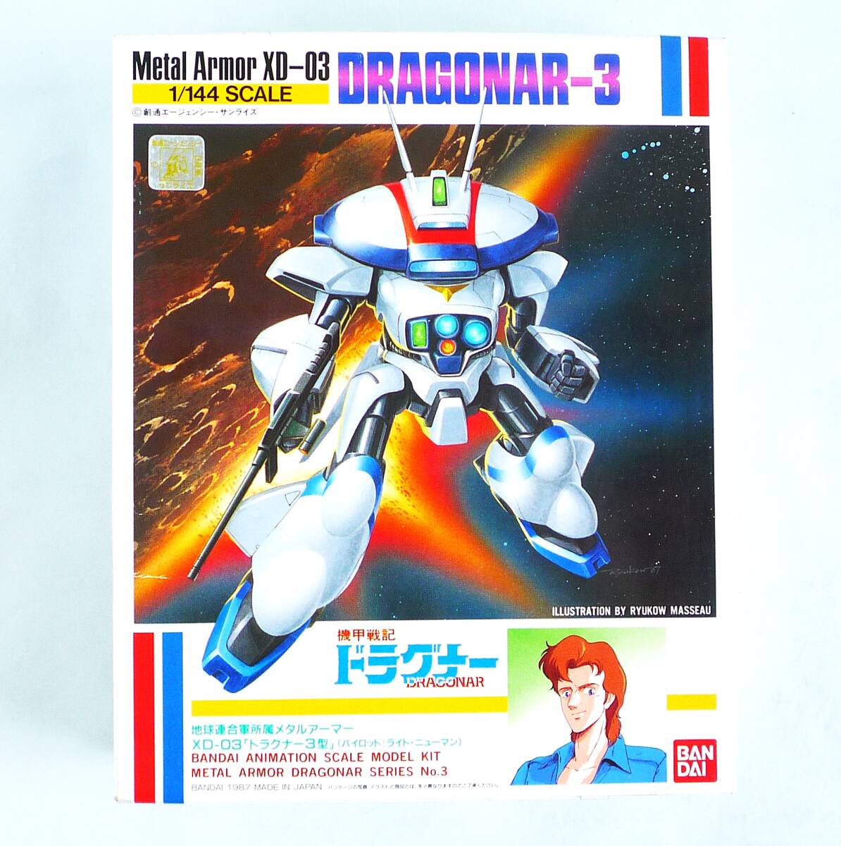 HI-L R ドラグナー３体セット【新品未使用品】 1/144 機甲戦記ドラグナーセット3【2025年10月発送