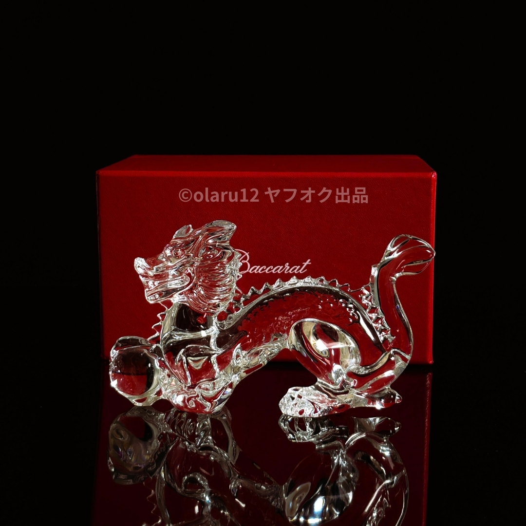 【中古美品】Baccarat　オールドバカラ　フィギュリン　一番星　クリスタル Baccarat - 稀少きらめく美☆オールドバカラ Baccaratフィギュ