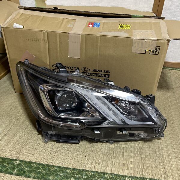 AWS 210 GRS 210 ARS 210 クラウン LED 後期 右 印象B ヘッドライト KOITO 30-443 送料込み 即決 点灯済