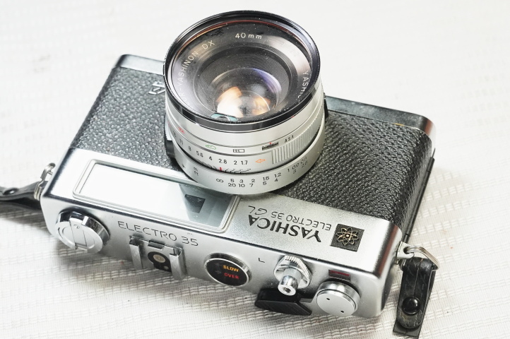 【完動品・美品】YASHICA ELECTRO 35 GL Yashica Electro 35 GL (Silver) Rangefinder Camera