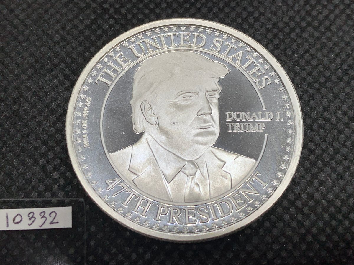 純銀　第47代アメリカ大統領選出記念メダル coinsenka-shop_m5093